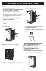 Предварительный просмотр 26 страницы Fellowes AeraMax DX95 Operator'S Manual