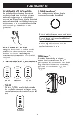 Предварительный просмотр 28 страницы Fellowes AeraMax DX95 Operator'S Manual