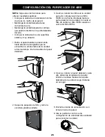 Предварительный просмотр 26 страницы Fellowes AeraMax Pet PT65 Operator'S Manual