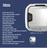 Предварительный просмотр 1 страницы Fellowes AeraMax Pro AM3S PC Quick Start Manual