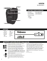 Preview for 62 page of Fellowes AutoMax 100M Manual