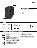 Предварительный просмотр 66 страницы Fellowes AutoMax 100M Manual