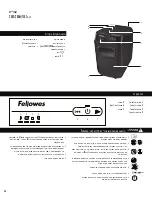 Предварительный просмотр 94 страницы Fellowes AutoMax 100M Manual