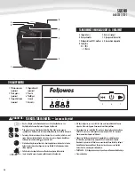 Preview for 34 page of Fellowes AutoMax AutoMax 130C Instructions Manual