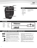 Preview for 42 page of Fellowes AutoMax AutoMax 130C Instructions Manual