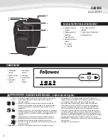 Preview for 50 page of Fellowes AutoMax AutoMax 130C Instructions Manual