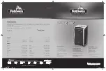 Fellowes c-220i Quick Start Manual preview