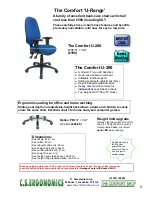 Preview for 9 page of Fellowes C.S. Ergonomics RH 300 Brochure