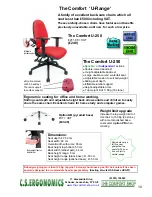 Preview for 10 page of Fellowes C.S. Ergonomics RH 300 Brochure