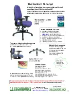 Preview for 11 page of Fellowes C.S. Ergonomics RH 300 Brochure