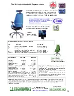 Preview for 32 page of Fellowes C.S. Ergonomics RH 300 Brochure