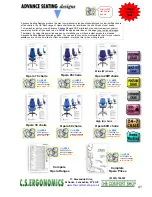 Preview for 41 page of Fellowes C.S. Ergonomics RH 300 Brochure