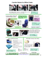 Preview for 42 page of Fellowes C.S. Ergonomics RH 300 Brochure