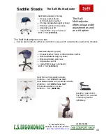 Preview for 44 page of Fellowes C.S. Ergonomics RH 300 Brochure