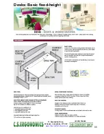 Preview for 55 page of Fellowes C.S. Ergonomics RH 300 Brochure