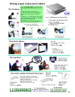 Preview for 60 page of Fellowes C.S. Ergonomics RH 300 Brochure