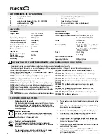 Preview for 6 page of Fellowes Callisto 95 Instructions Manual