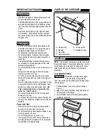 Preview for 2 page of Fellowes CC4-2 Use And Care Manual