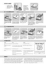 Preview for 3 page of Fellowes CL125 Cosmic Instructions