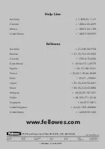 Preview for 4 page of Fellowes CL125 Cosmic Instructions