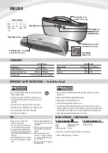 Предварительный просмотр 2 страницы Fellowes Cosmic 125 User Manual