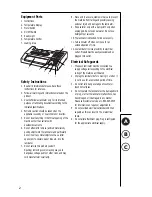 Предварительный просмотр 2 страницы Fellowes CXL 260 Operating Instructions