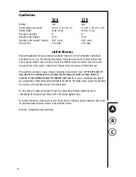 Preview for 4 page of Fellowes CXL 260 Operating Instructions