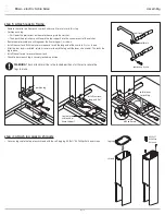 Preview for 4 page of Fellowes esi Brisa 2B-C48 Series Assembly And Operation Instructions Manual