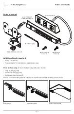 Preview for 3 page of Fellowes esi FCH4CX-BLK Assembly Instructions Manual