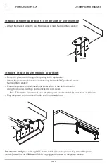 Preview for 9 page of Fellowes esi FCH4CX-BLK Assembly Instructions Manual