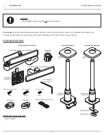 Предварительный просмотр 2 страницы Fellowes ESI Kata EX3-FMS Series Installation Instructions Manual