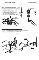 Предварительный просмотр 3 страницы Fellowes esi Kata Series Installation Instructions Manual