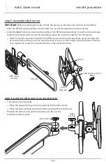 Предварительный просмотр 4 страницы Fellowes esi Kata Series Installation Instructions Manual