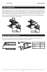 Preview for 6 page of Fellowes ESI LOTUS-DX-BLK Assembly And Operation Instructions Manual