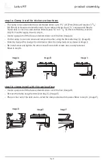 Preview for 5 page of Fellowes esi LOTUS-RT1-BLK Assembly And Operation Instructions Manual