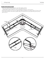 Preview for 4 page of Fellowes ESI Victory 3V-LX-C3636-24 Series Assembly Instructions Manual