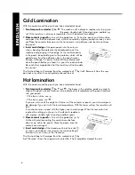 Preview for 8 page of Fellowes EXL 125-2 Manual