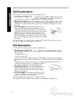 Preview for 9 page of Fellowes EXL 45-2 Instruction Manual