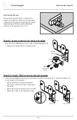 Предварительный просмотр 6 страницы Fellowes FCH4-DSK-BLK Assembly And Operation Instructions Manual