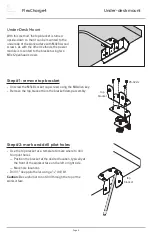 Preview for 8 page of Fellowes FCH4-DSK-BLK Assembly And Operation Instructions Manual