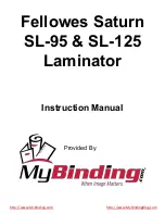 Preview for 1 page of Fellowes Fellowes Saturn SL-95 Instruction Manual