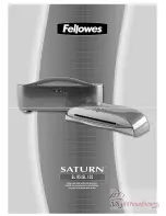 Preview for 2 page of Fellowes Fellowes Saturn SL-95 Instruction Manual