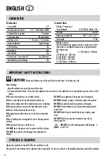 Preview for 4 page of Fellowes Helios 60 Instructions Manual