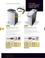 Предварительный просмотр 12 страницы Fellowes IntelliShred SB-89Ci Brochure & Specs