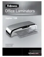 Preview for 2 page of Fellowes Jupiter 125 Instruction Manual