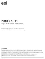 Preview for 8 page of Fellowes KATAEX1-DC-FM Series Installation Instructions Manual