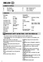 Preview for 4 page of Fellowes L125 A3 Instructions Manual