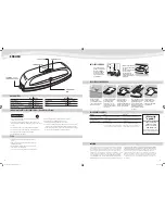 Preview for 2 page of Fellowes Mars 95 Manual