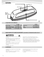 Preview for 6 page of Fellowes Mars A3 Instructions Manual