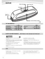 Предварительный просмотр 8 страницы Fellowes Mars A3 Instructions Manual